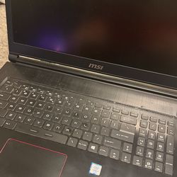 MSI GS73VR Stealth Pro 17” Gaming Laptop Nvidia GTX 1060, 16GB RAM