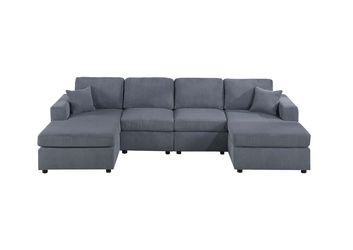 F8449-2pc Sectional Sofa Set