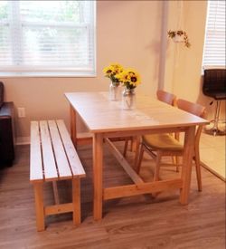 Table with bench
