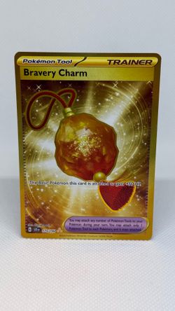 Pokemon card  Bravery charm