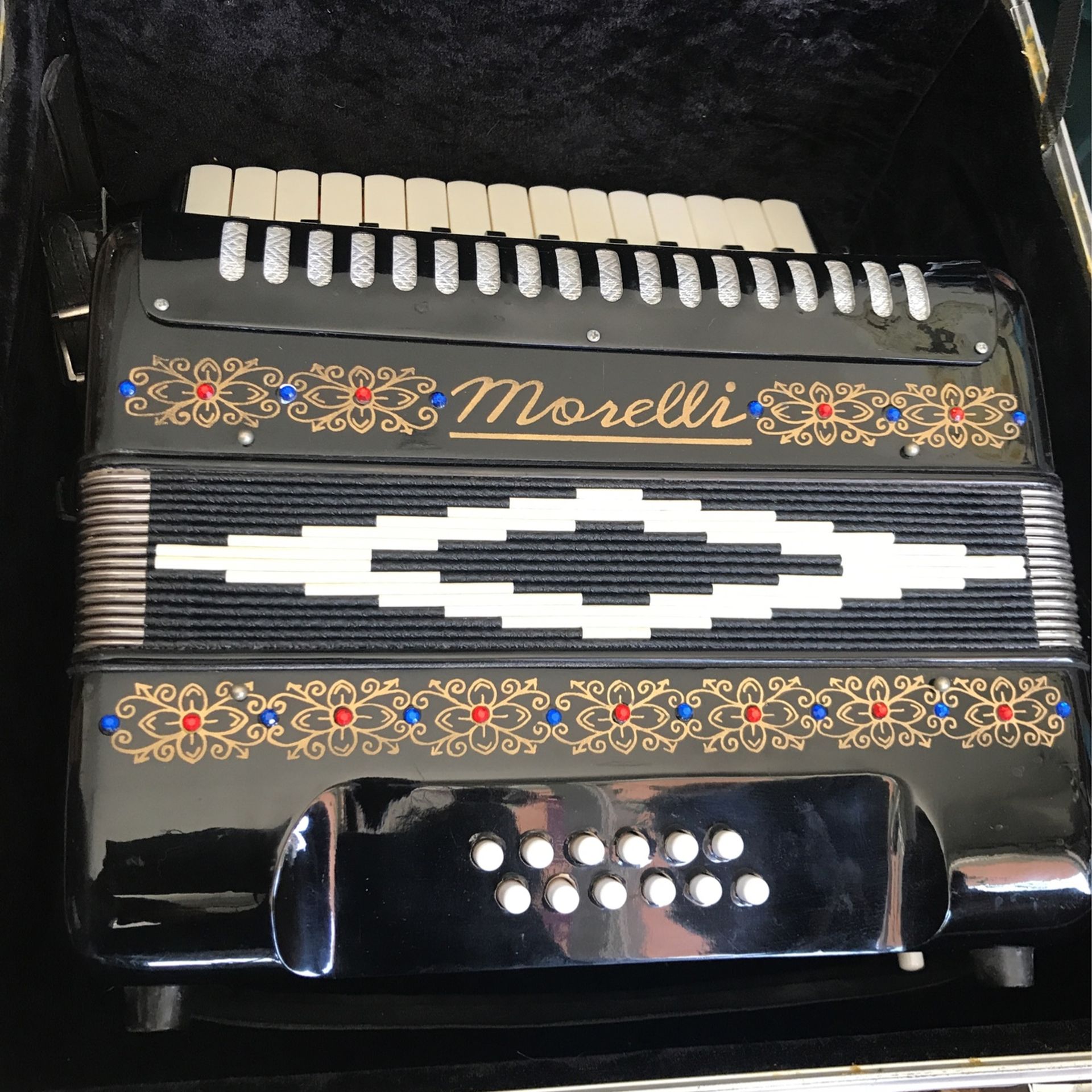 Mercari Paul Morelli Used As Is Morelli Diatonic Button Accordion | Color: Black