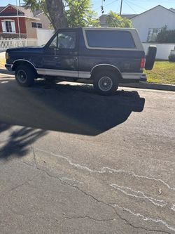 Ford Bronco Part Out