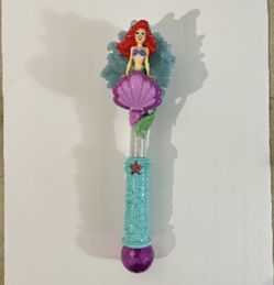 Ariel Light and Sound Bubble Wand – The Little Mermaid