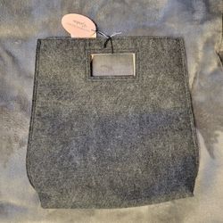 NWT WOMENS VICTORIA SECRET GARDEN BAG GRAY 