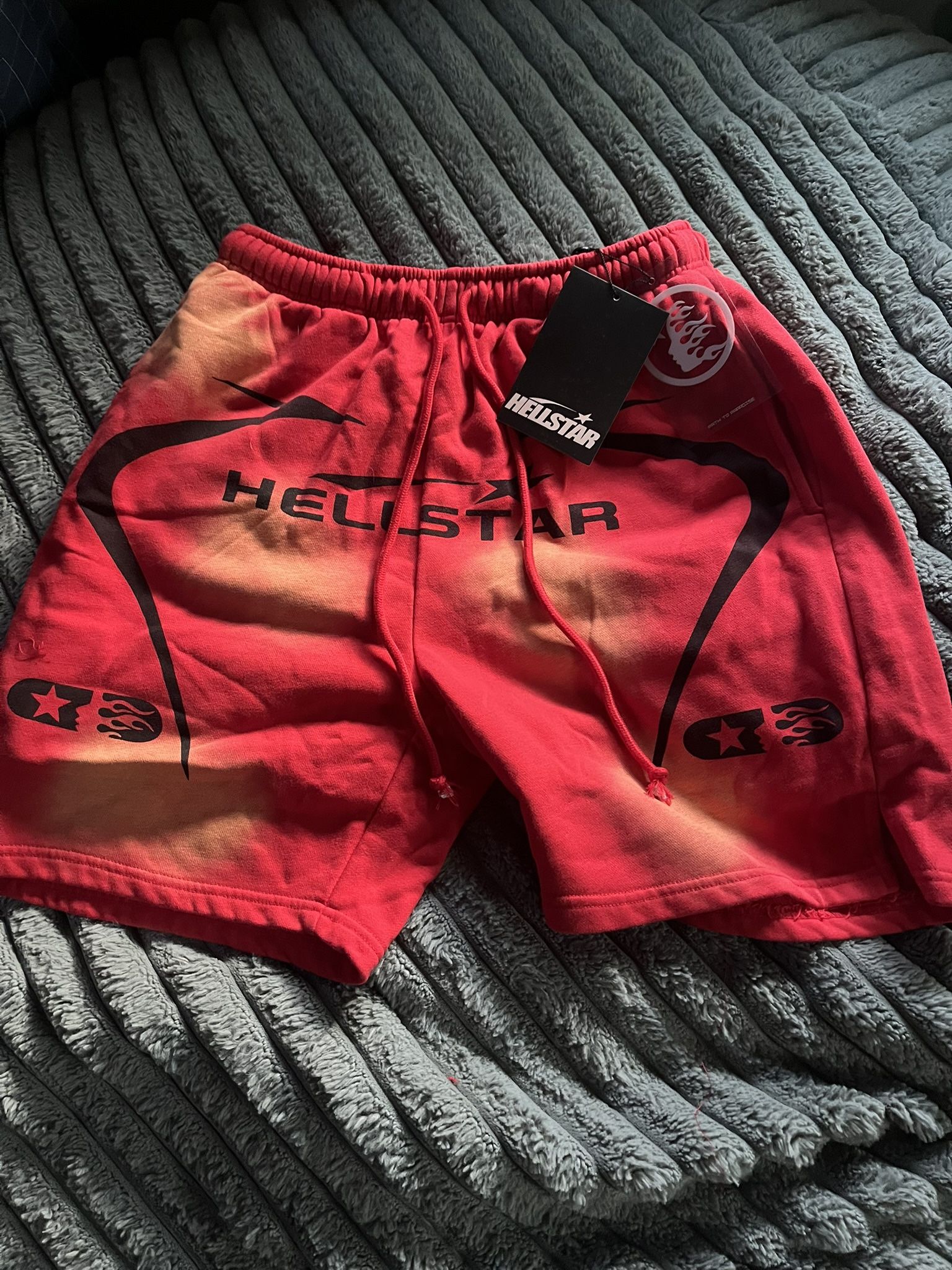 Hellstar Shorts Red 