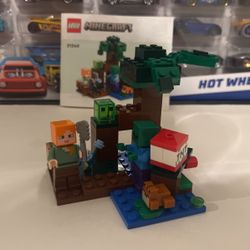 Lego Minecraft Zombie and Alex TnT Explosion Set