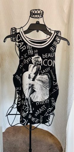 Marilyn Monroe Graphic Tank Top