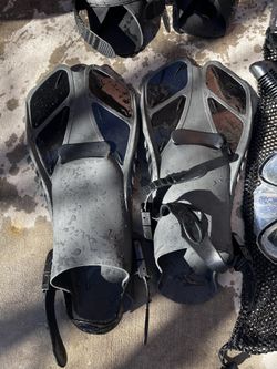 Diving Fins And Snorkel 