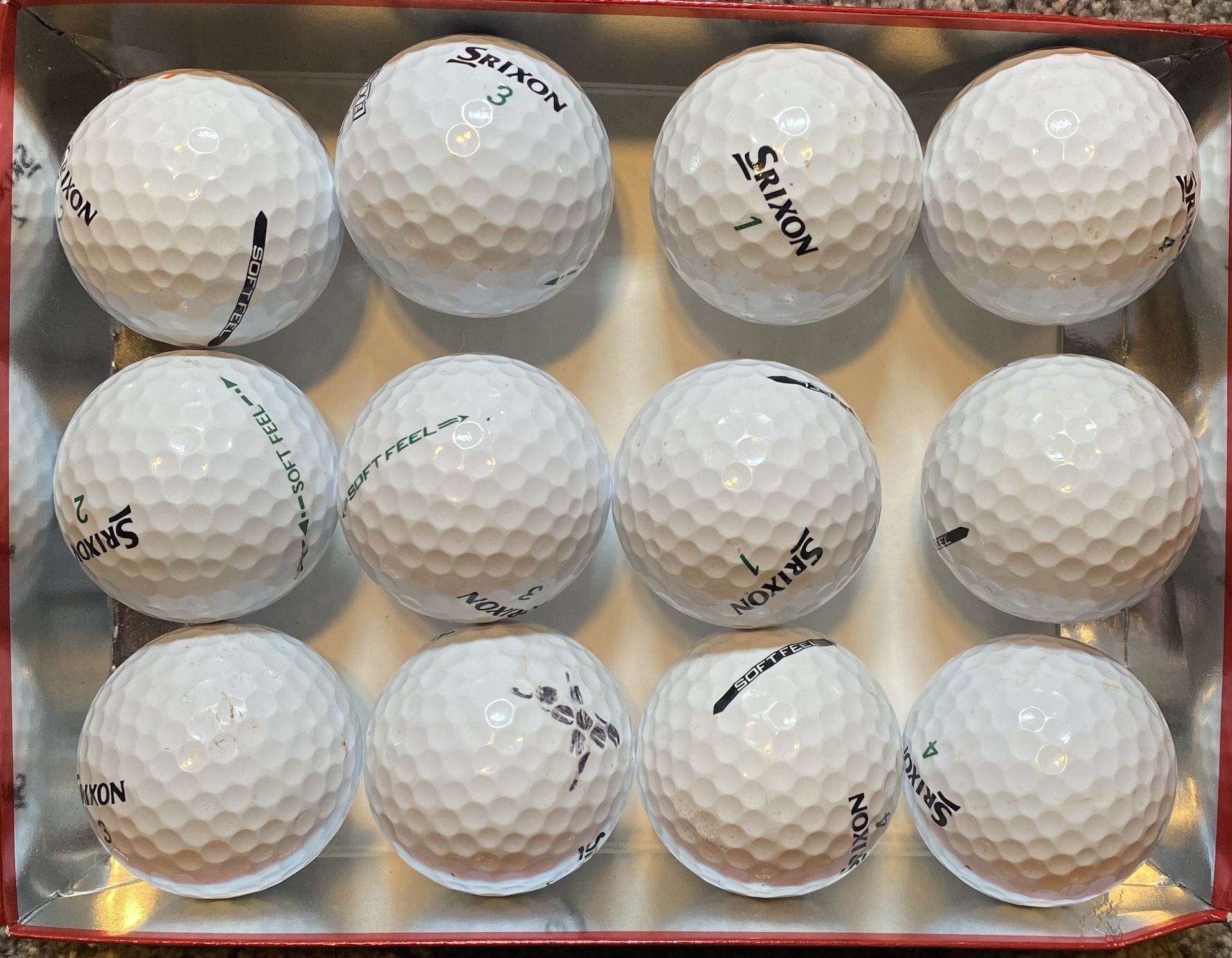 2 Dozen Srixon Soft Feel
