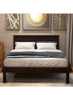 Solid wood Bed Frame Twin
