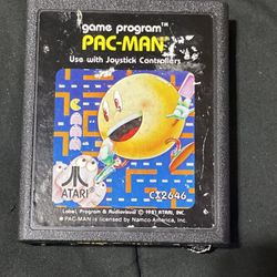 1981 Atari PAC-man Game 