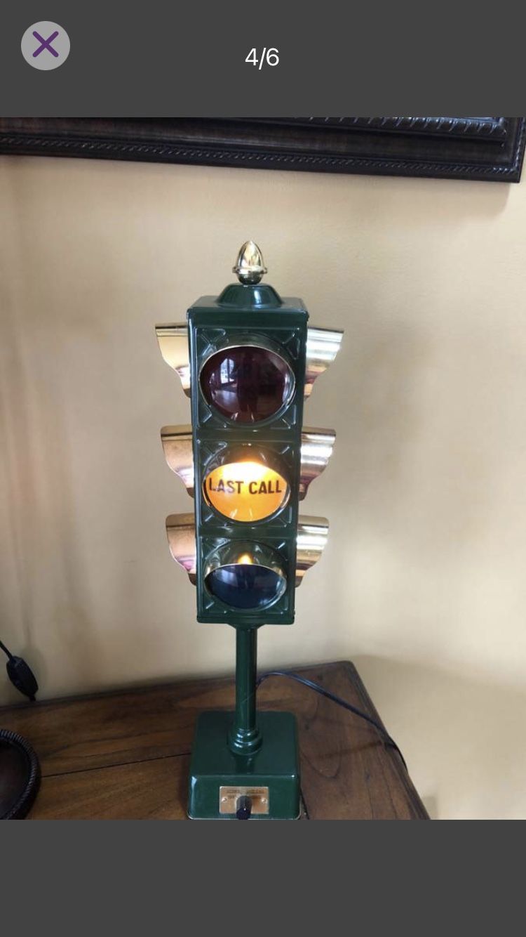 Vintage 1960s Bar Streetlight