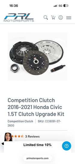 Competition Clutch Stage 3 Lightweight Flywheel