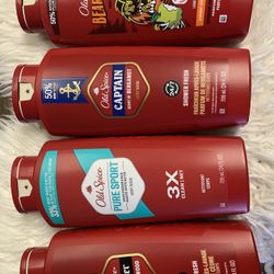 4/$18 Old Spice Body Wash 