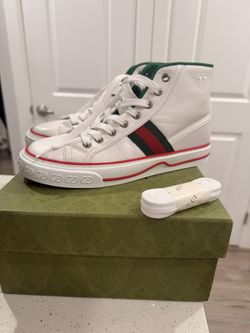 New In Box Gucci Tennis 1977 High Top Sneakers - 36.5