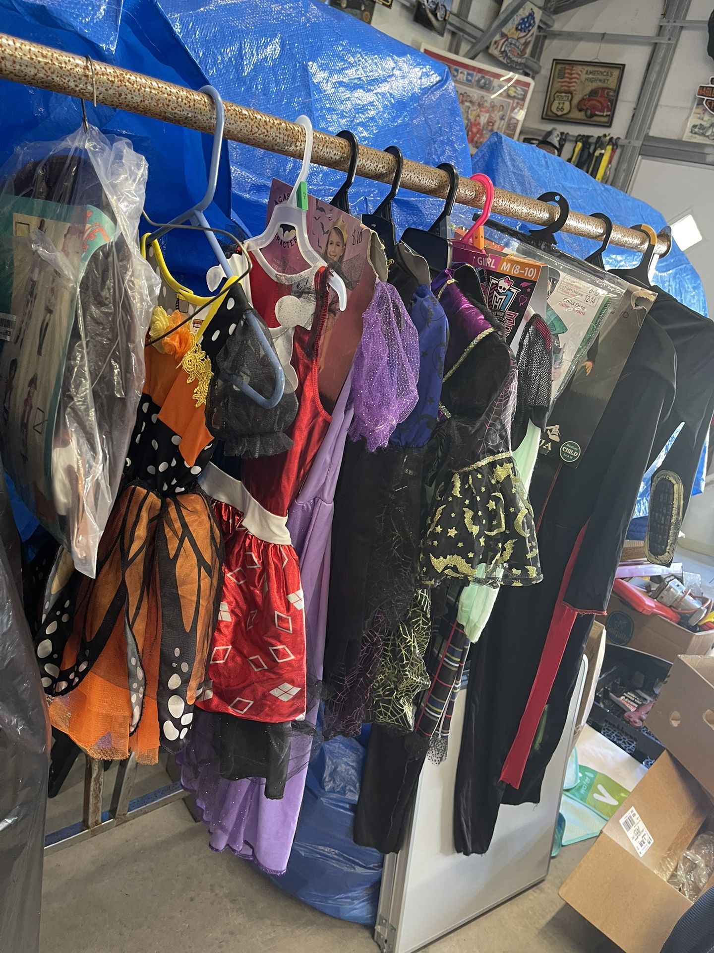 Assorted children’s costumes $10 each