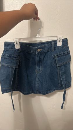 Denim skirt