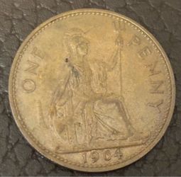 One Penny 1964. Great Britain