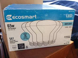 ECOSMART LED 6 Pack Flood Light 65W