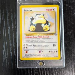 1st Edition Snorlax 