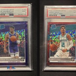Tyrese Haliburton And Lamelo Ball Numbered Rookie