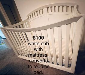 Crib with Mattress