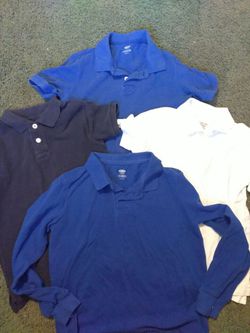 Boys uniform shirts