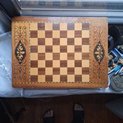 Chess Board  FLORENCE Italy 1965