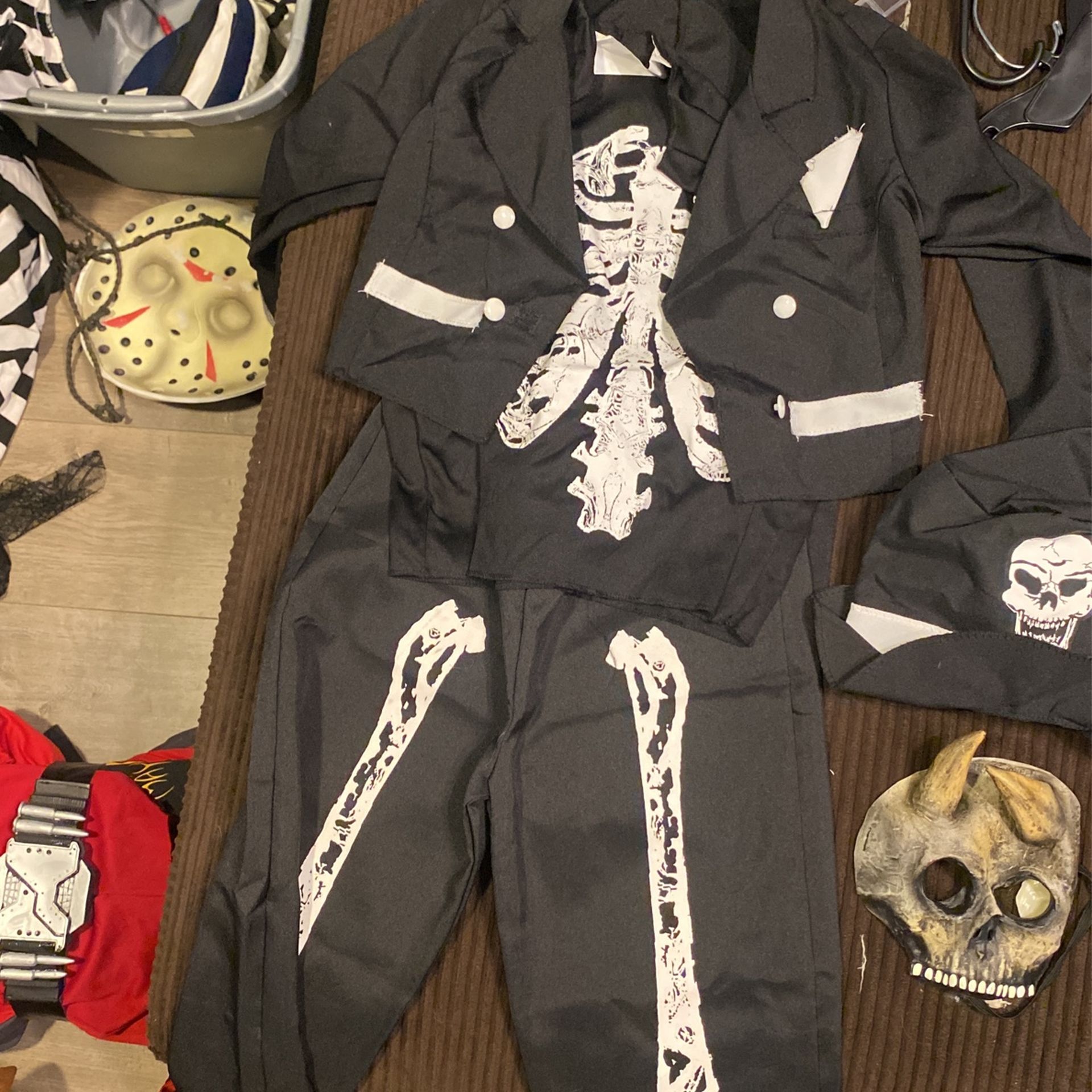 Lil Boys Skeleton Costume