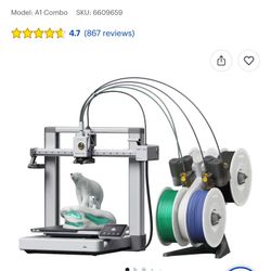 Bambu a1 3D Printer Combo