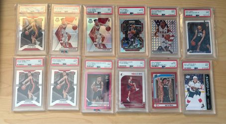 NBA and NHL Herro Wade Lindell PSA Graded Card Lot Heat Panthers