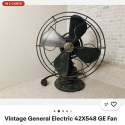 Electric Antique Oscillating Fan