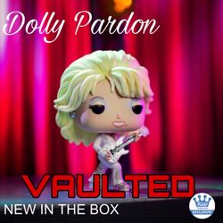 (NEW) Funko POP! Rocks: Dolly Pardon in White Pantsuit (Funko Shop Exclusive) (VAULTED) Perfect Gift for any Dolly Pardon fan or Collector
