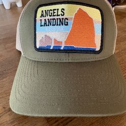 Angels Landing Zion Nation Park Trucker Cap