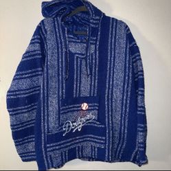  Dodgers Baseball Los Angeles Dodgers Baja Hoodie Pullover Drug Rug  Poncho Mexican SoCal California Surfer/ Dallas Cowboys NFL Football Hoodie