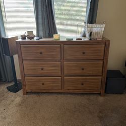 FREE Wood Dresser & Matching Nightstand — AS IS