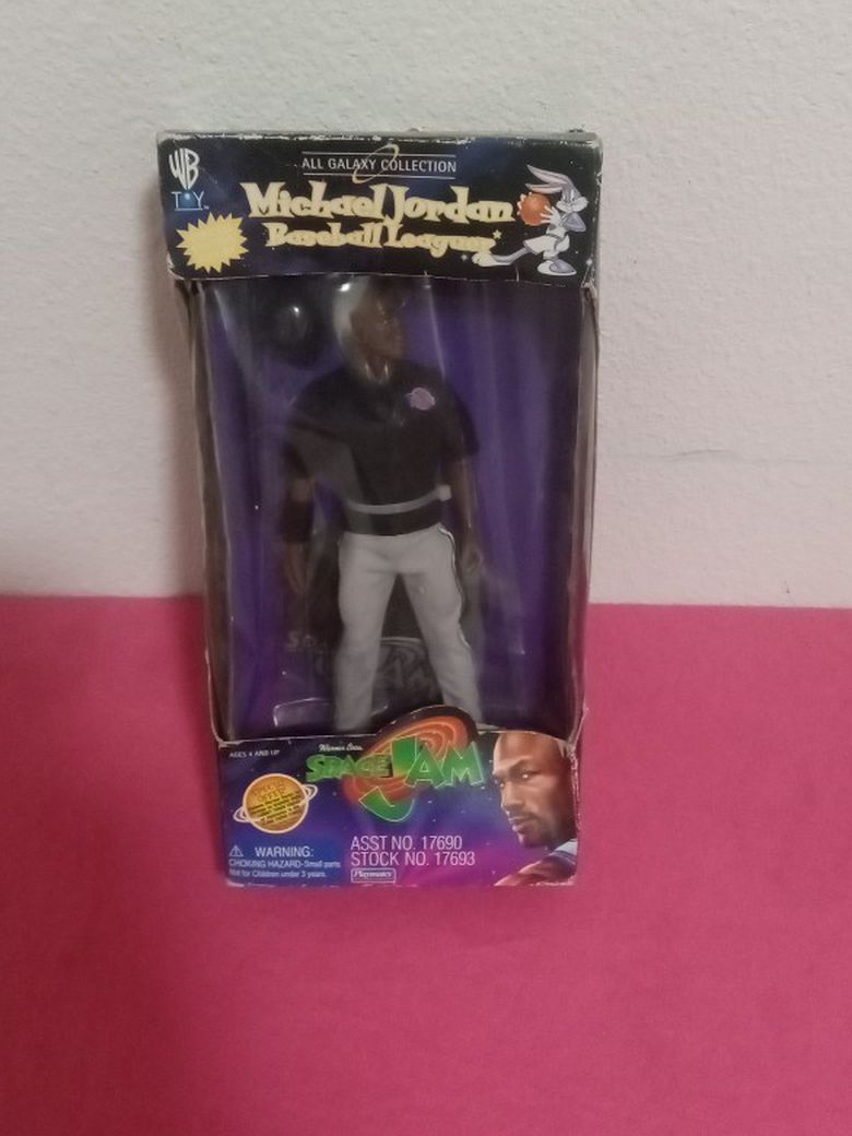 Michael Jordan - Space Jam Baseball Figure- All Galaxy Collection (Box Damaged)