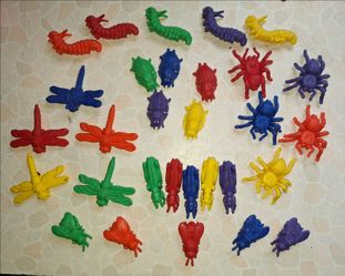 Rubber bugs