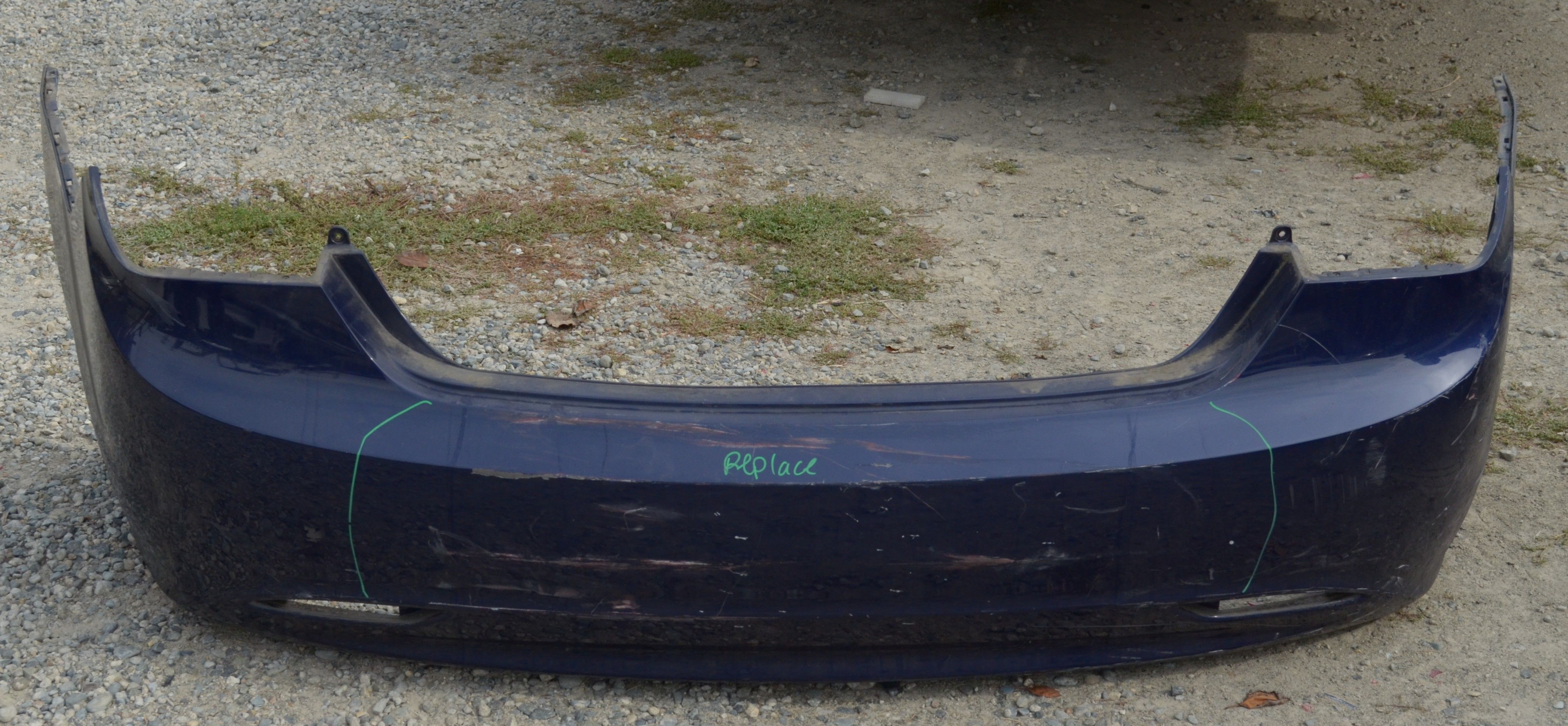 USED REF#U0183 || 2011-2013 HYUNDAI SONATA || REAR BUMPER COVER ONLY