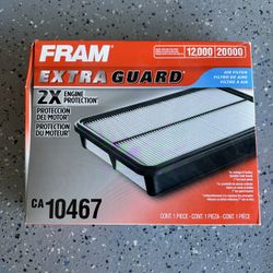 New Fram Extra guard Engine Air Filter
