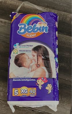 Bebin Super Diapers Size XG 40 Count