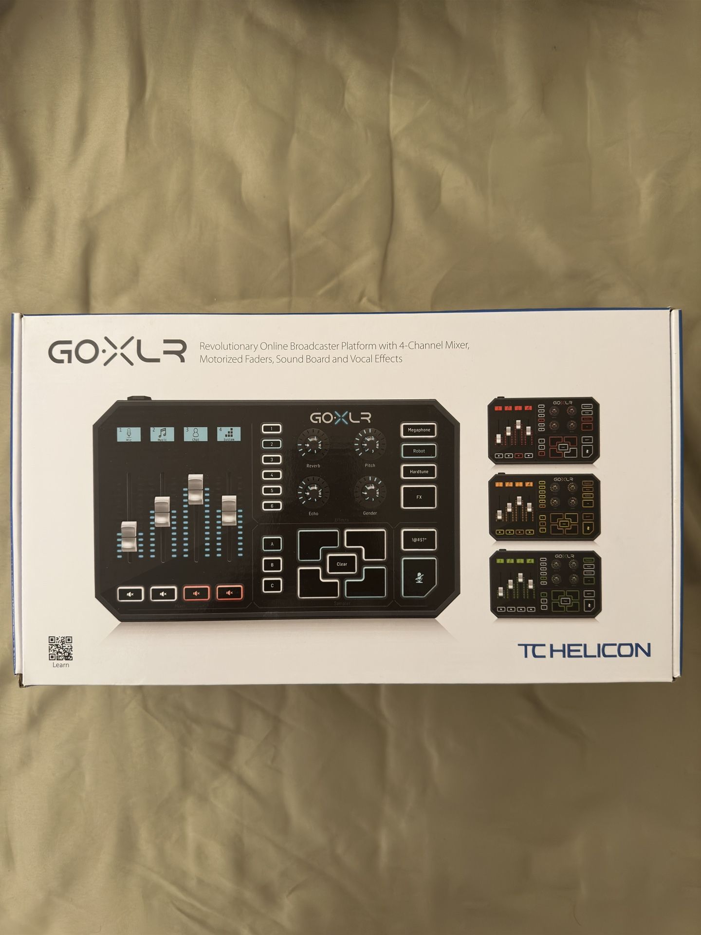 TC Helicon GoXLR 3-in-1 Audio Interface, Mixer, and Soundboard