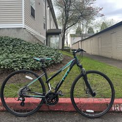 GT Talera 4.0 Women’s Step-Thru Hybrid Bike – Medium Frame - Aluminium Bicycle Disc Brakes