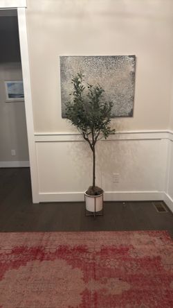 Free faux olive tree