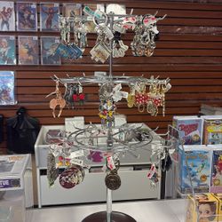 Disney Keychains Mickey Minnie Authentic