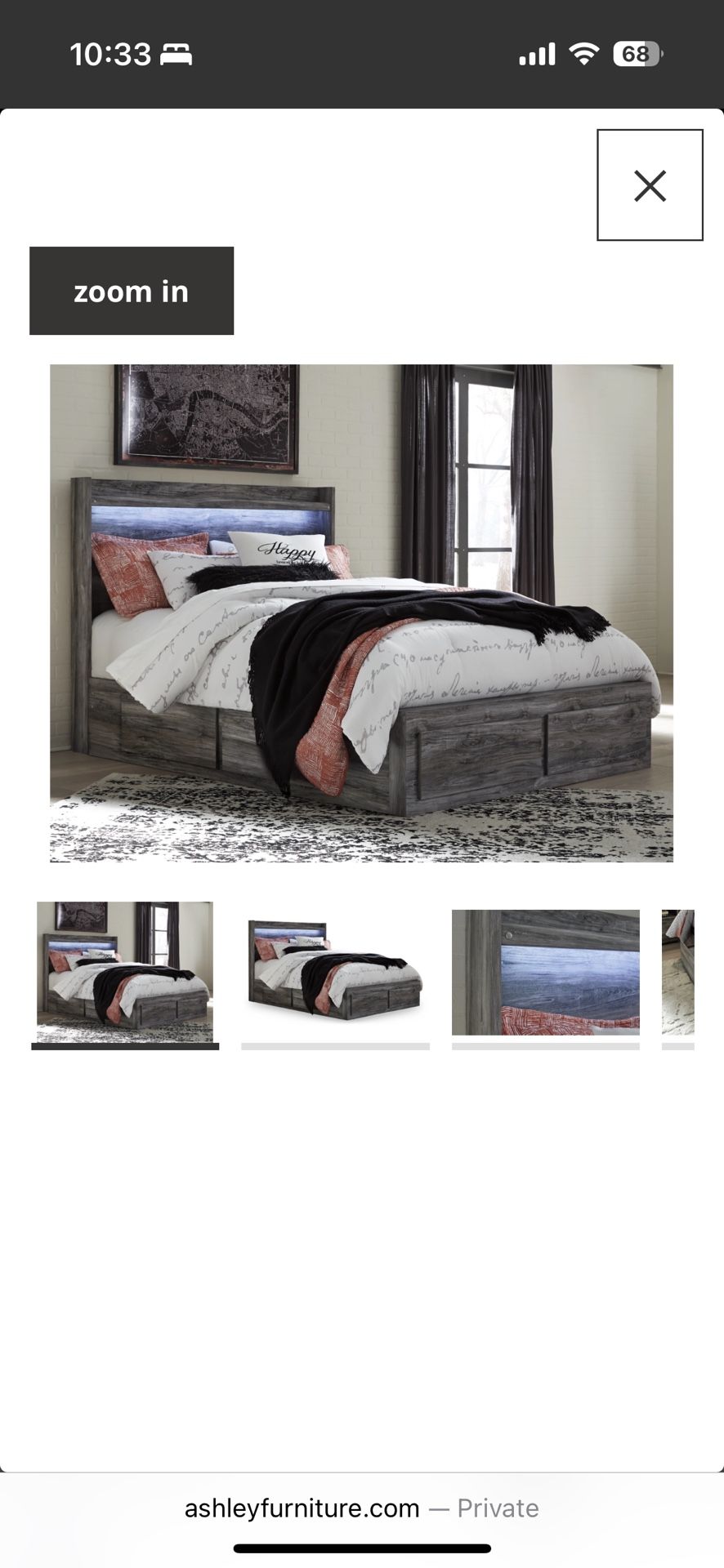 Queen Bed From Ashley Furniture