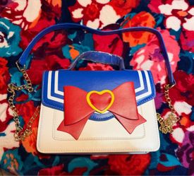 Sailor Moon Front Flap Shoulder Crossbody Bag
