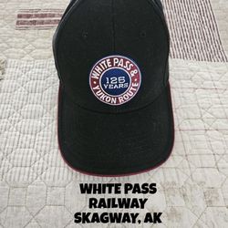 WHITE PASS RAILWAY BALL CAP 