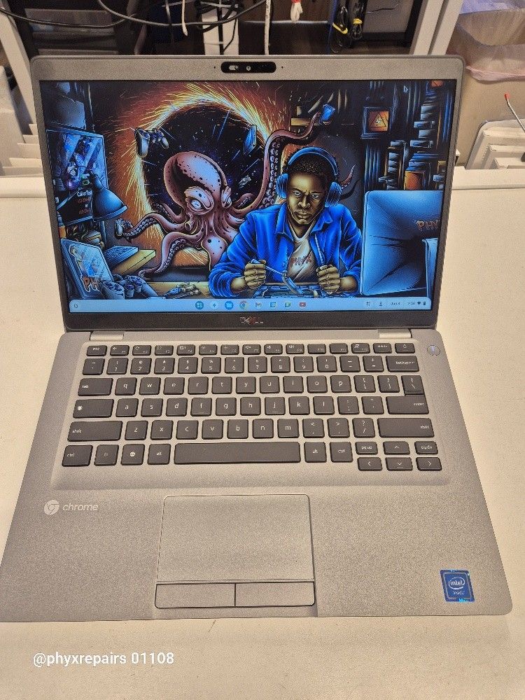 14" Dell Latitude Chromebook, 2.2 Celeron 4350U, 4GB RAM, 128GB SSD 82NSMN3 $120