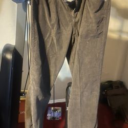 Brown Corduroy Pants, New Size 36
